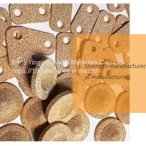 5um Porous Parts Sintered Copper Filter Disc thumbnail-5