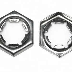 Stainless Steel Self Lock Counter Nuts DIN7967 For Compressor thumbnail-1