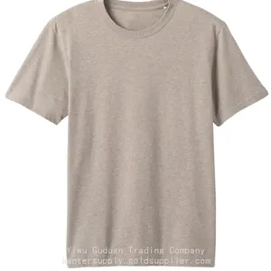 Top Selling Solid Color 100% Cotton O-Neck Short Sleeve Soft Tshirt T-shirt For Men From Bangladesh thumbnail-1