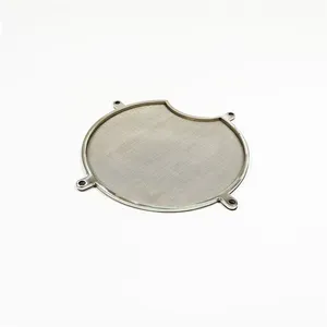 Customized Shape 304 Stainless Steel Woven Wire Mesh Filter Disc For Dust Filtration thumbnail-1