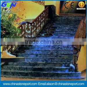 Green Natural Marble Stairs Hot Interior Design thumbnail-1