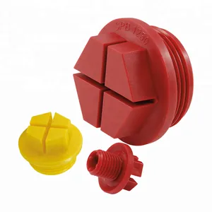 Connector Sealing up Pipe Stop Water Hexagon Threaded Protection Hard Plugs thumbnail-1