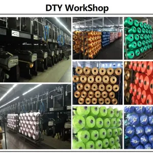 OEKO-TEX Standard100 PES Dope Dyed Filament Yarn FDY DTY 50D-600D, 24F-576F Weft Warp Weaving Knitting thumbnail-5