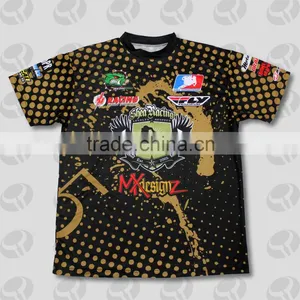 Custom Design Die Dye Sublimation t Shirts thumbnail-1