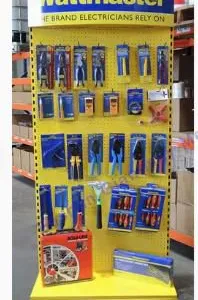 LED Pegbord Metal Display Rack With Lighting Heavy Duty Shelves Tool Display thumbnail-4