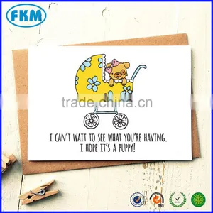 Funny New Baby Card - Funny Baby Card - Congrats Baby Card thumbnail-1