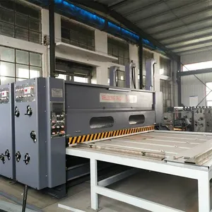 Corrugated Chain Feeder Semi Auto Printer Slotter thumbnail-1
