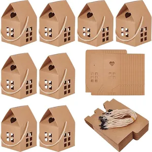 New Design Kraft Foldable Box With Handle thumbnail-3