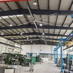 Large Industrial Ceiling Fans in Hangzhou for Factory Buildings, Super-large Diameter 7.2 Meters, Industrial Large Ceiling Fans From Bailing Manufacturer thumbnail-2