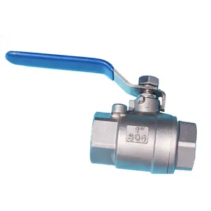 Threaded End ANSI Stainless Steel Ball Valve Manual Operated Water Gas Valve thumbnail-3