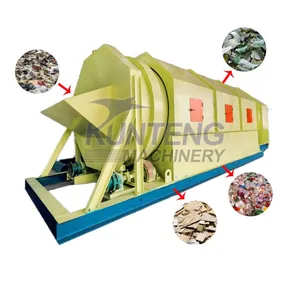 Industrial Rock Soil Rotary Trommel Screening Machine Solid Waste Classification Machine EPC thumbnail-1