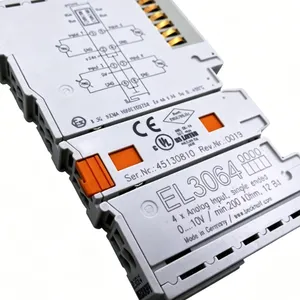 BECKHOFF EL3064 EtherCAT 4 Channel Analog Input Module ±10V Industrial Automation IO Terminal PLC Integration thumbnail-4