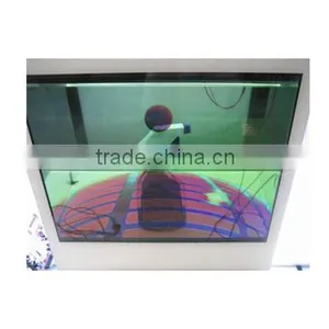 24 Inch Transparent Led Display All in One pc Video Led Display All in One pc 24" Mini pc Kiosk Standing Indoor pc Touch Kiosk thumbnail-4