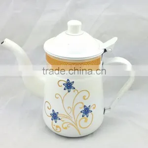 Stainless Steel Coffee Jar Milk Jar With Decor 1.2L 1.6L thumbnail-1