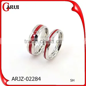 Wholesale Wedding Accessories Fashion Jewellery Couple Rings thumbnail-1