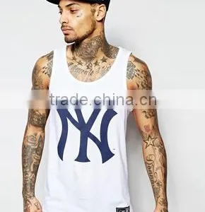 White Tank Top/100% Cotton Tank Top thumbnail-1
