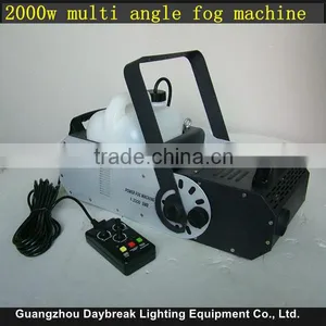 Multi Angle Fog Machine 2000w Dmx Smoking Machine DJ Equipment Stage Effect Mist Maker Haze thumbnail-1