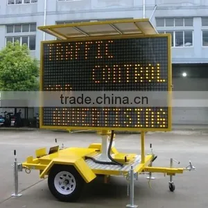 Portable VMS Trailer for Traffic Control thumbnail-2