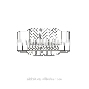 3" Flexible Exhaust Pipe Type With Woven Innerliner or With Double Braids thumbnail-4