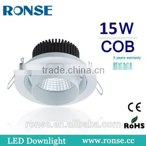 Ronse 15W Recessed Cob Ceiling Light 3000-5000k High Lumens Good Selling(RS-2028(B)) thumbnail-1