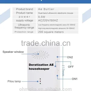 Professional Produced by Ohmeka Indoor Mice Repeller, Electric Mosquito Killer and Transonic Pest Repeller thumbnail-5