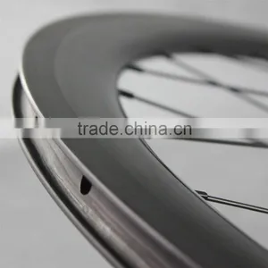 Tuleless Carbon Wheelset Disc Hub Wheels 50mm Clincher Road thumbnail-3