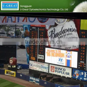 China New Innovative Product Football Pitch Perimeter Curtain Big tv Advertising Screen thumbnail-1