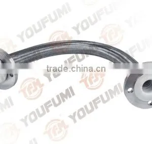 SS304 NET PTFE Flexible Hose Flange Connector thumbnail-1