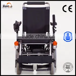 Electric Power Wheelchair With Double 350W Motors Outdoor Trip thumbnail-3