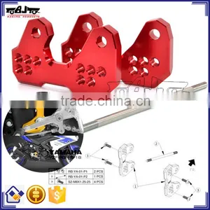 BJ-RB-YA001 High Quality CNC Aluminum Rearset Base For Yamaha YZF-R3 2013 2014 YZF R25 2015-2016 thumbnail-1