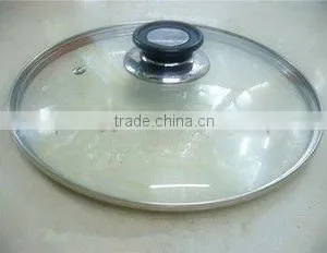 Fashion Beautiful Good Qulality New Style Tempered Glass Pan Lid for Cookware thumbnail-1
