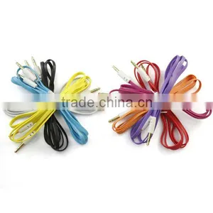 3ft Flat 3.5mm Male To Male Audio Cable thumbnail-1