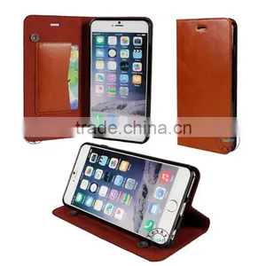 China Folio Shockproof pu Leather Wholesale Mobile Phone Case for Iphone 6 thumbnail-1