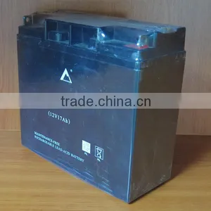 MSDS Approved Maintenance Free Solar Battery 12v 17ah for Wind Solar System Gel Battery Ups Battery 17ah thumbnail-1