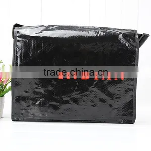PP Woven Fabric With Lamination Shopping Bag ,with Cover ,webbing PP Handle ,with CMYK Printing thumbnail-1