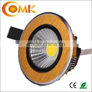Hot Sale Brushed Golden Cob Led Ceiling Lamp With ce Rohs thumbnail-1