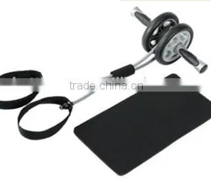 2 in 1 Massage & Exercise Wheel AB Exercise Easy to Use and Carry Home Gym Exercise Wheel AB WHEEL Brake Exercise Wheel Massage thumbnail-5