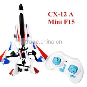 CX-12 F15 rc Plane Wholesale RC Airplane With Light thumbnail-6