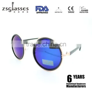 Metal Sunglasses Round Sunglasses Mirror Sunglasses thumbnail-1