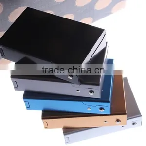 Wholesale Automatic Opening Cigarette Tin Boxes/cigarette Case Proveedor China Quality Choice thumbnail-1