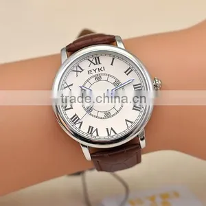 Cool Brand Men Luxury Japan Movement Watch Unisex Quartz PU Leather Watches 2 Colors thumbnail-6