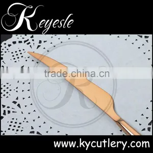 Restaurant Tableware, Modern Rose Gold Flatware thumbnail-4