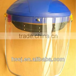 2016 Safety Helmet With PC Face Shield Safety Anti-impact Face Shield Half Helmet With Face Shield Manufacturer in China thumbnail-1