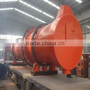 Low Noise 2.2m*18m Chicken Manure Rotary Drier for Compound Fertilizer thumbnail-1