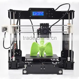 2016 New Upgraded Quality High Precision Reprap Prusa I3 DIY Full Clear Acrylic LCD 3d Printer Kit 3D Printing Machine for Sale thumbnail-1