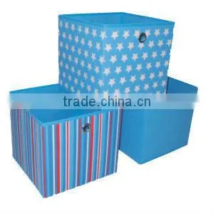 New Hot Sale Printing Foldable Non Woven Storage Box for Kids Quality Choice thumbnail-6