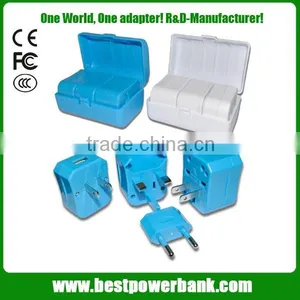 HC-006 Mobile Phone Battery Power Adapter, Dual Usb Unversal Charger thumbnail-4
