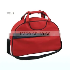 Fashion Multifunction 600D Polyester Black Foldable Tavel Bag Sport Duffle Bag Breathable Single Shoulder Bag thumbnail-1