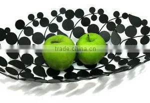 Black Fruit Bowl, Cheap Price Bowl, Fruit Table Top Bowl thumbnail-1