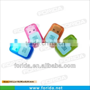 Cheap Cute TF USB 2.0 Card Reader thumbnail-1